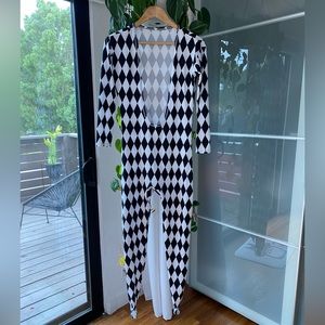 Freddie Mercury / harlequin mine / phantom Halloween outfit